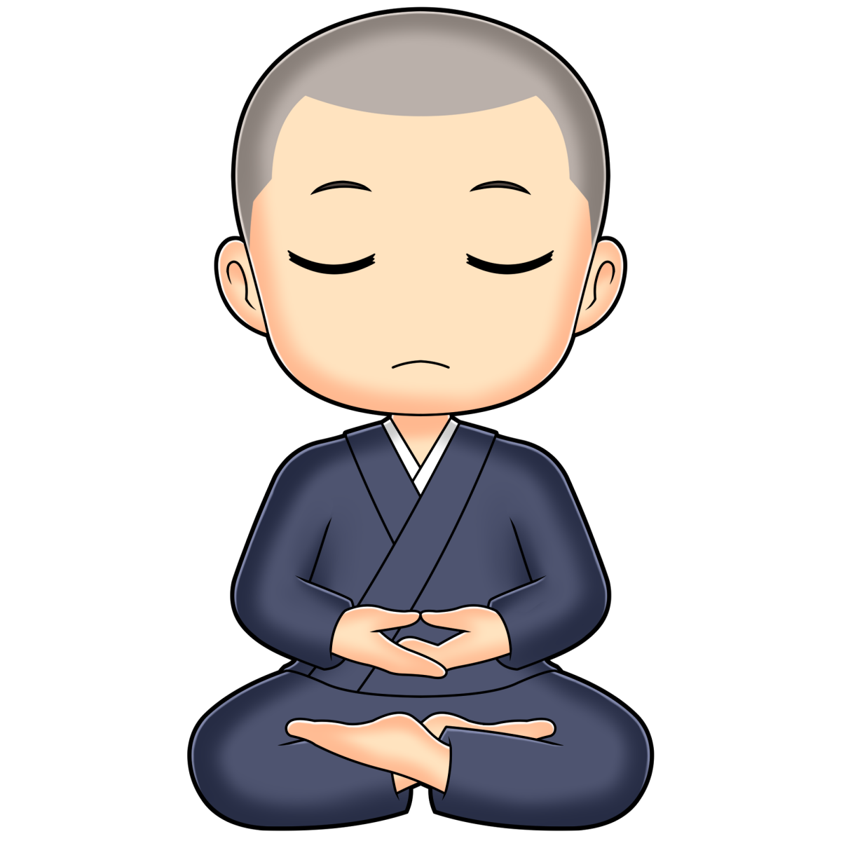 座禅体験セクションのタイトル装飾左